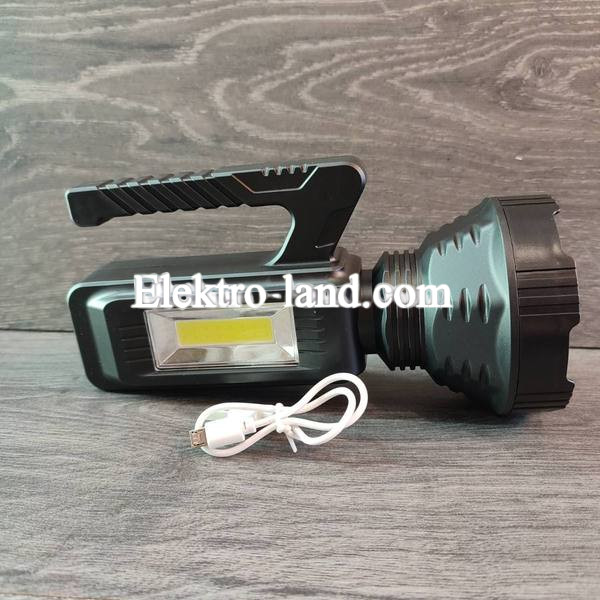 Аккумуляторный  фонарь с ручкой  повербанк (powerbank) с солнечной панелью, USB выход  TY-831T